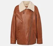 Lederjacke Adelina mit Shearling
