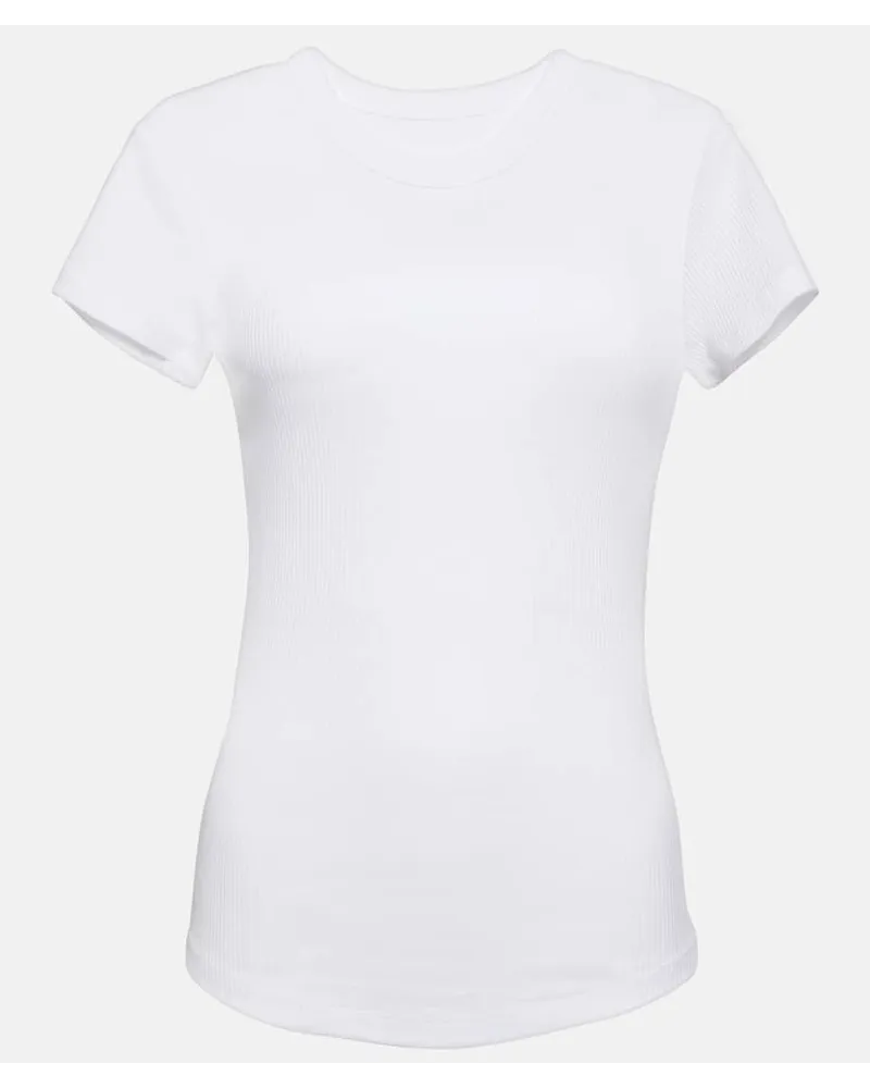 Isabel Marant T-Shirt Taomi aus Baumwolle Weiss