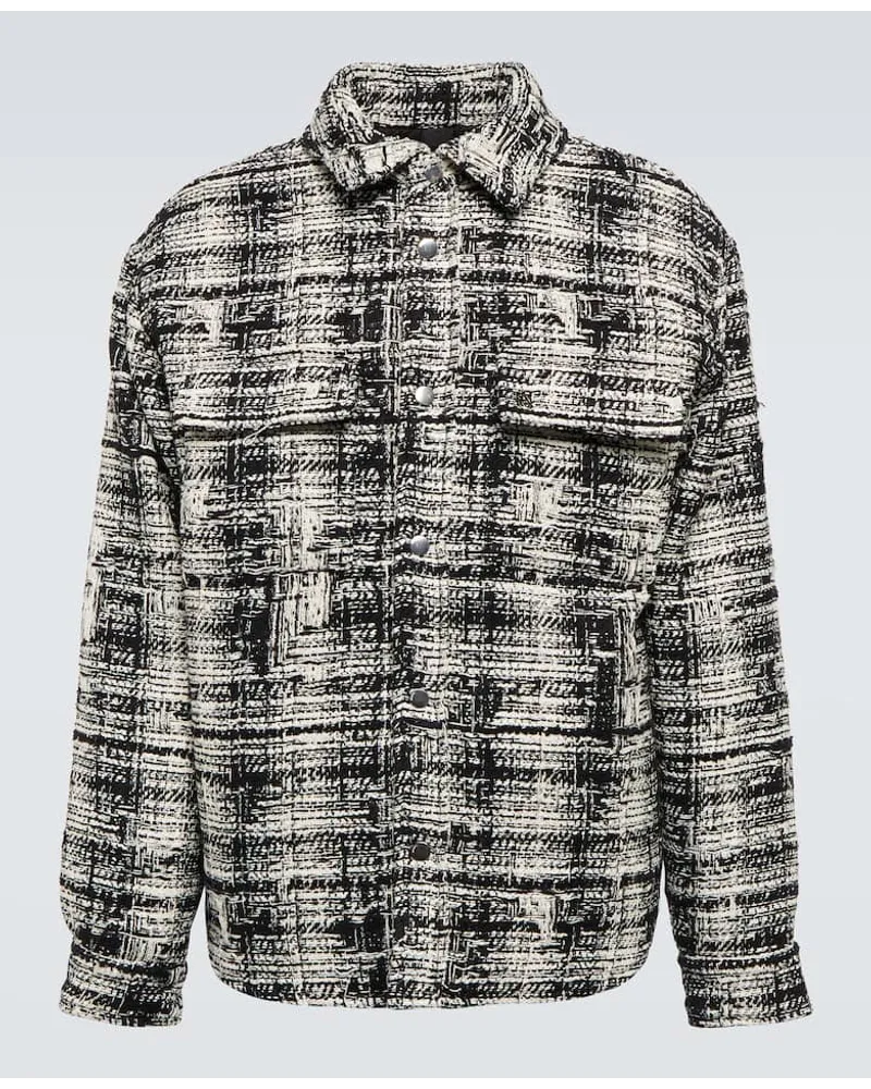 Amiri Blouson aus Tweed Multicolor
