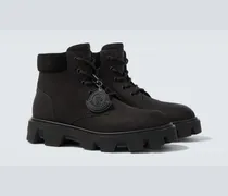 Schnürstiefel Peak City aus Veloursleder