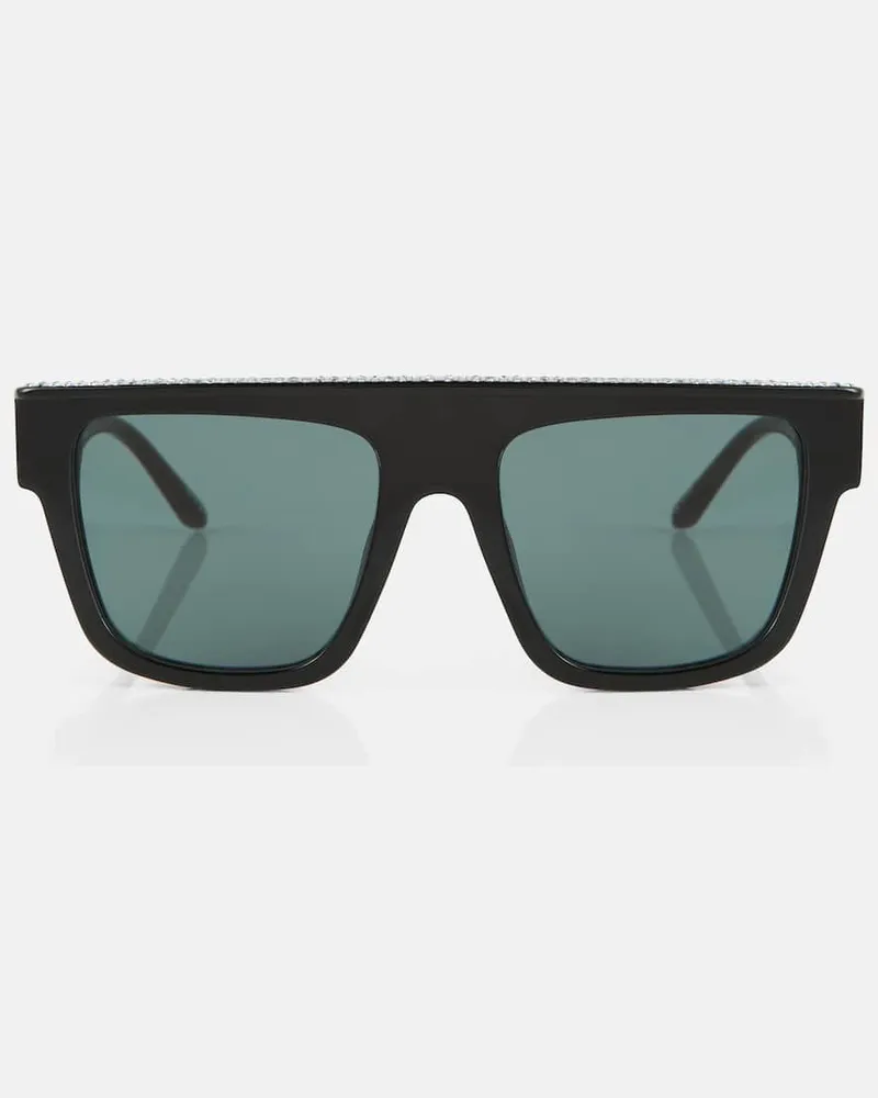 Magda Butrym Eckige Sonnenbrille Schwarz