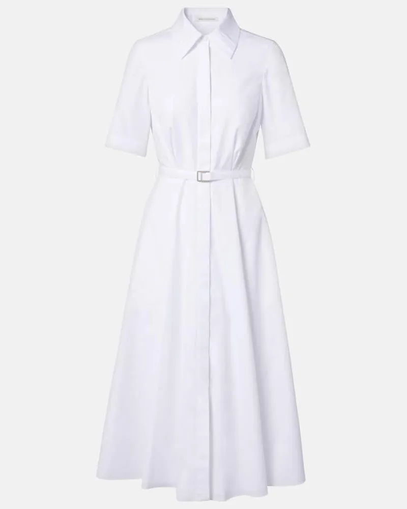 EMILIA WICKSTEAD Kleid Rubie aus Baumwolle Weiß