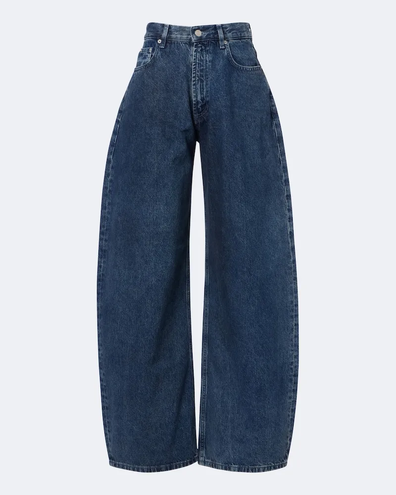 FRANKIE Shop Barrel Jeans Nick Blau