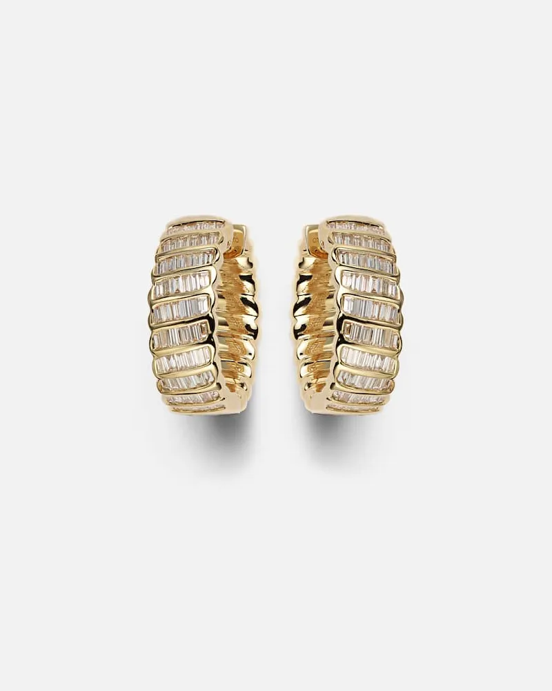 ANITA KO Ohrringe Zoe aus 18kt Gelbgold mit Diamanten Gold