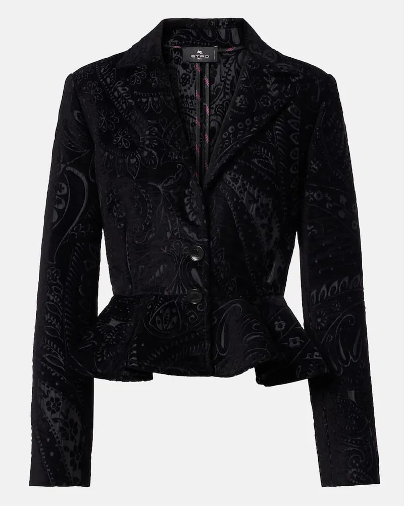 Etro Blazer Schwarz