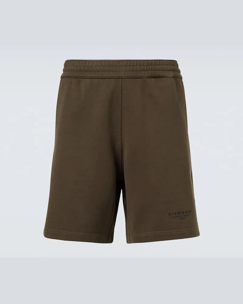 Givenchy Bermuda-Shorts Givenchy Stamp aus Baumwolle Grün