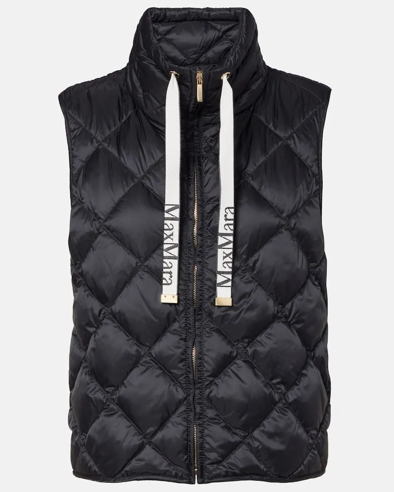 Max Mara Steppweste Tregic Schwarz