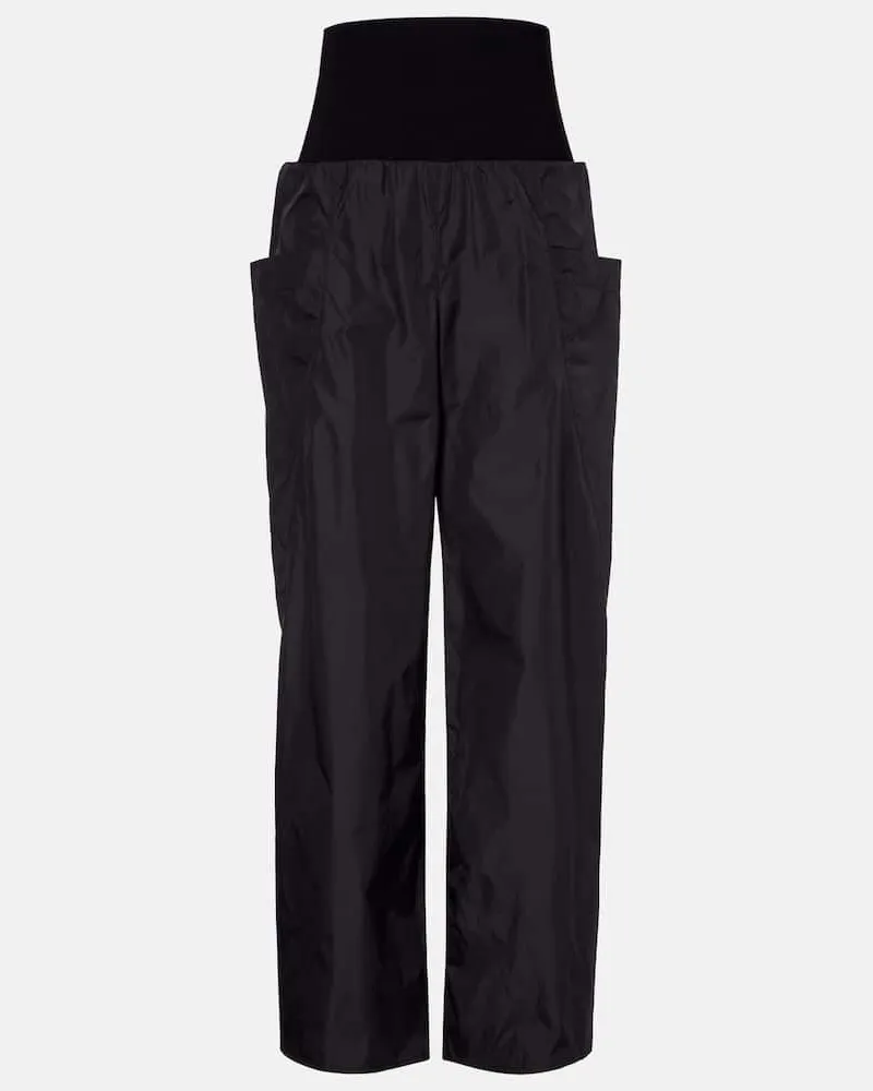 Alaïa Alaïa Weite Hose Schwarz
