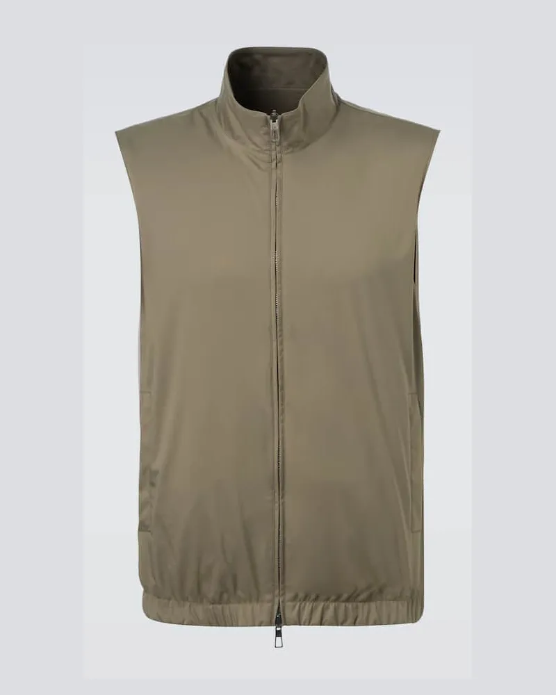 Loro Piana Wendbare Weste Braun