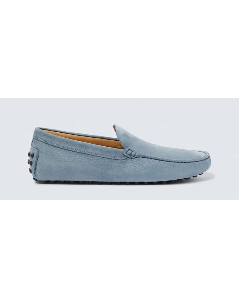 TOD'S Mokassins Gommino aus Leder Blau