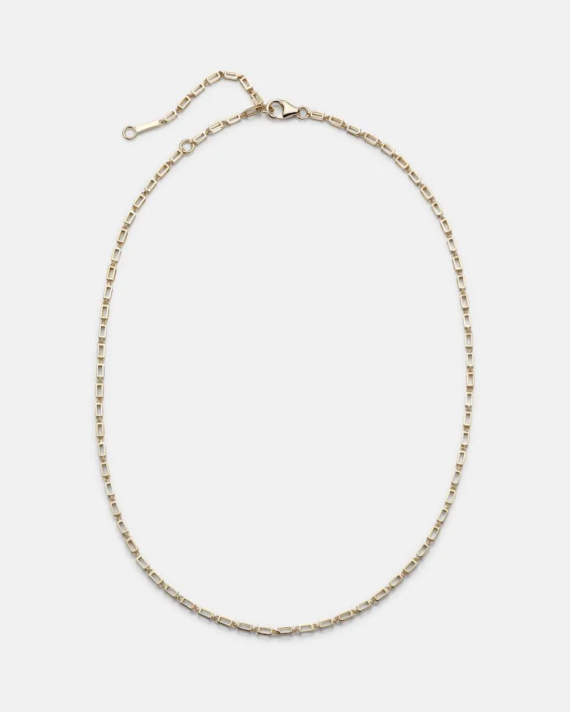 Suzanne Kalan Halskette Block-Chain aus 18kt Gelbgold Gold