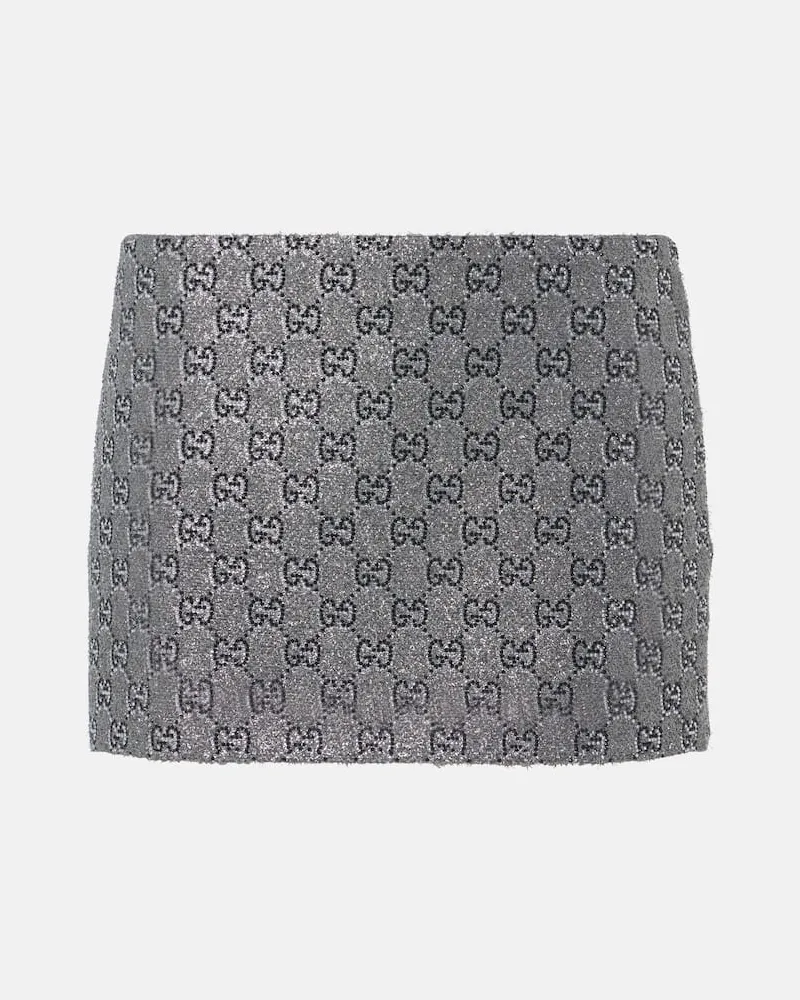 Gucci Minirock GG Grau