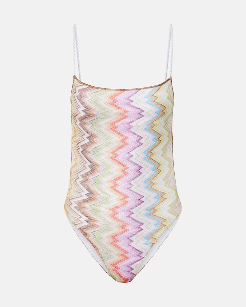 Missoni Badeanzug Zigzag Multicolor