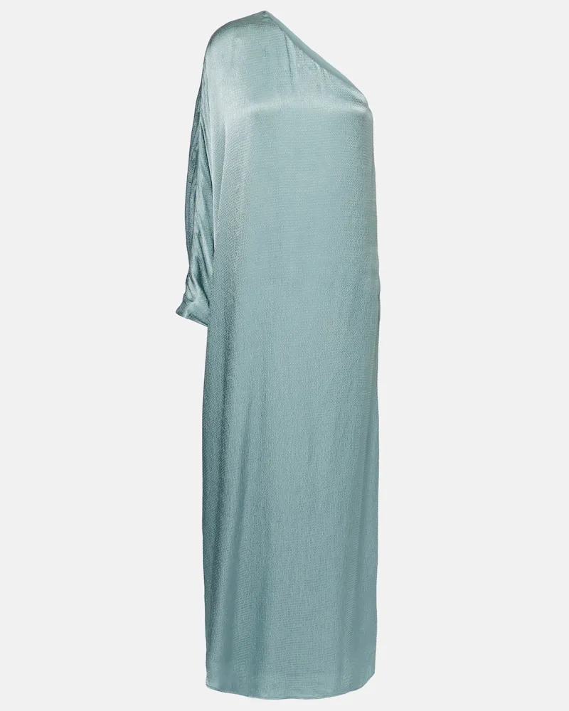 STAUD Minikleid Eton mit Pailletten Blau