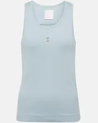 Givenchy Top 4G aus Jersey Blau