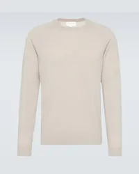 Derek Rose Pullover Finley aus Kaschmir Beige