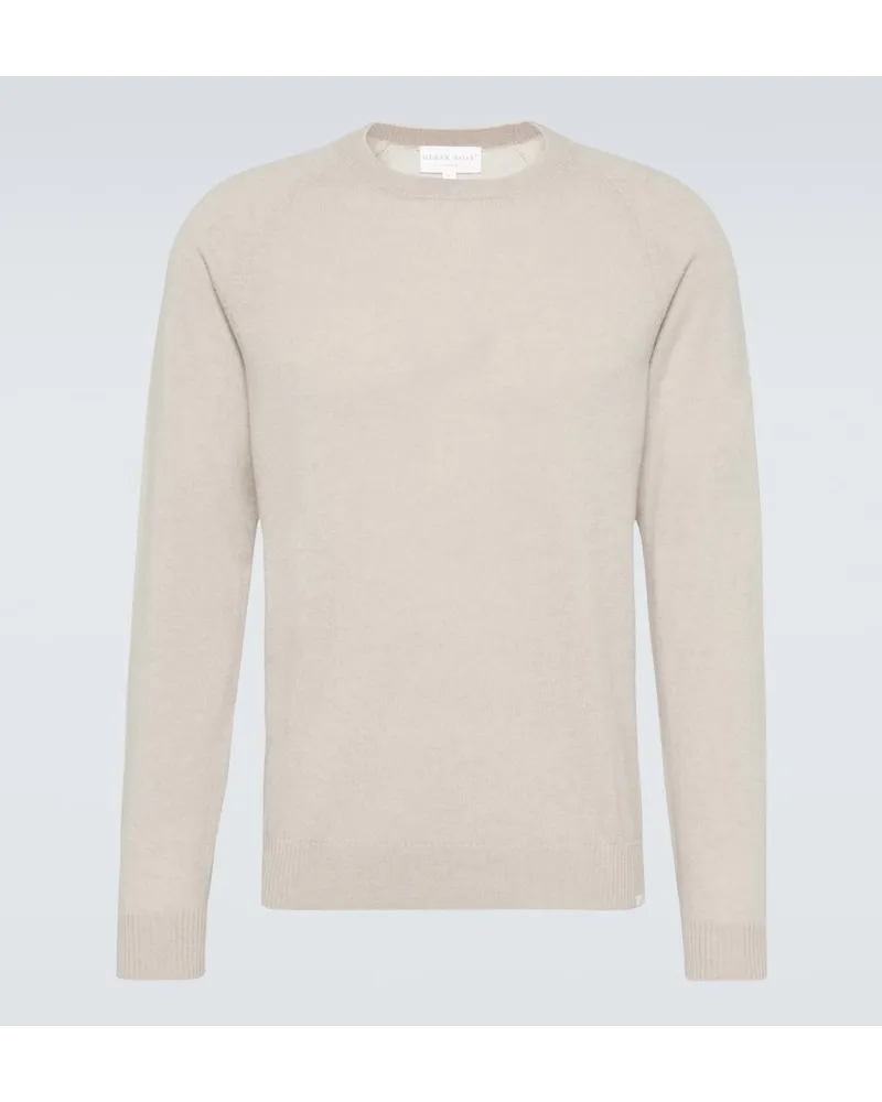 Derek Rose Pullover Finley aus Kaschmir Beige