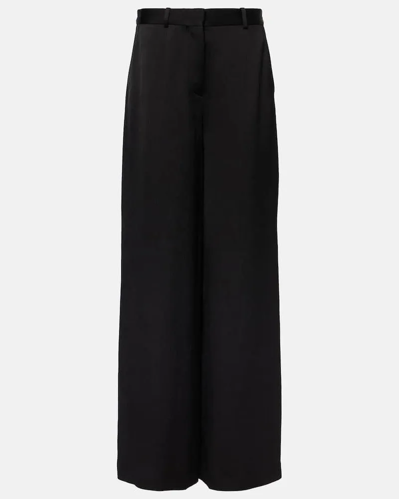 Joseph Weite High-Rise-Hose Alana Schwarz