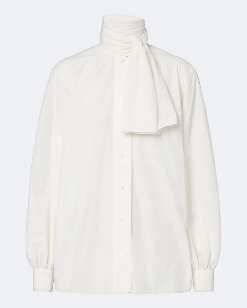 Ralph Lauren Schluppenbluse Weiß