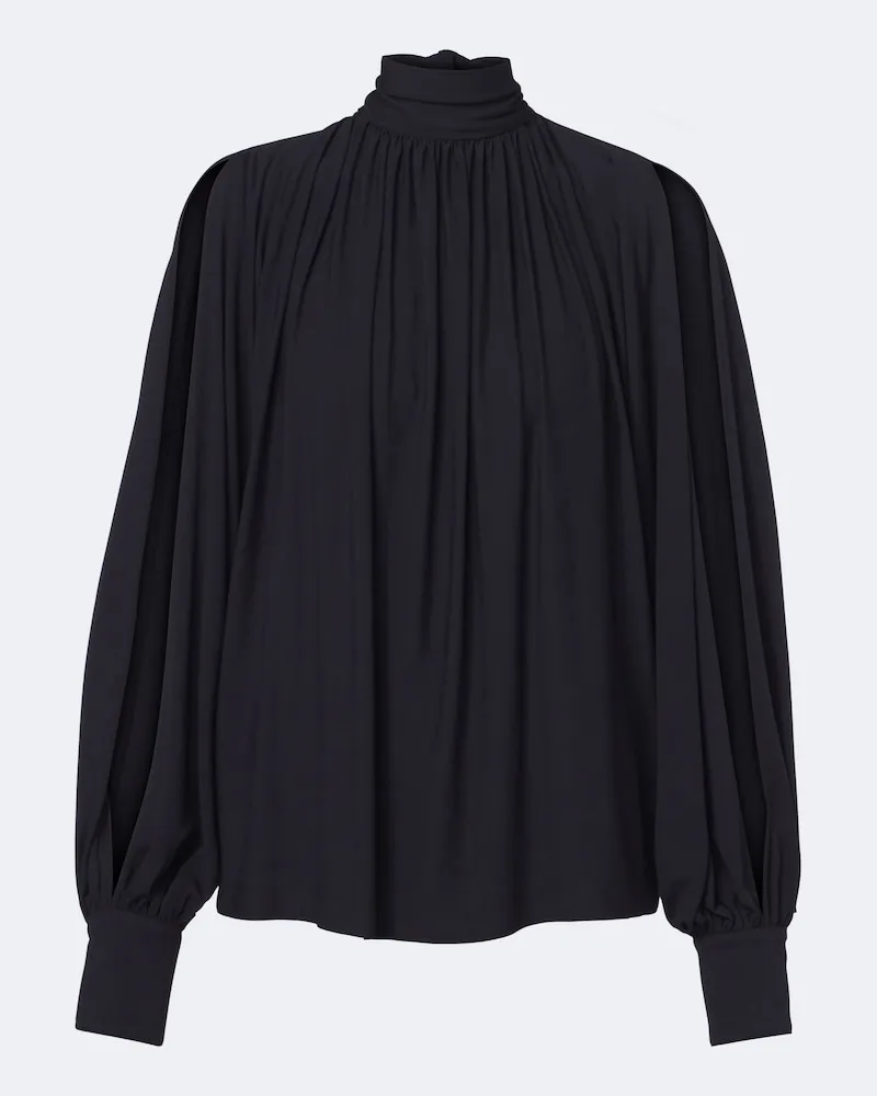 Ferragamo Bluse Blau
