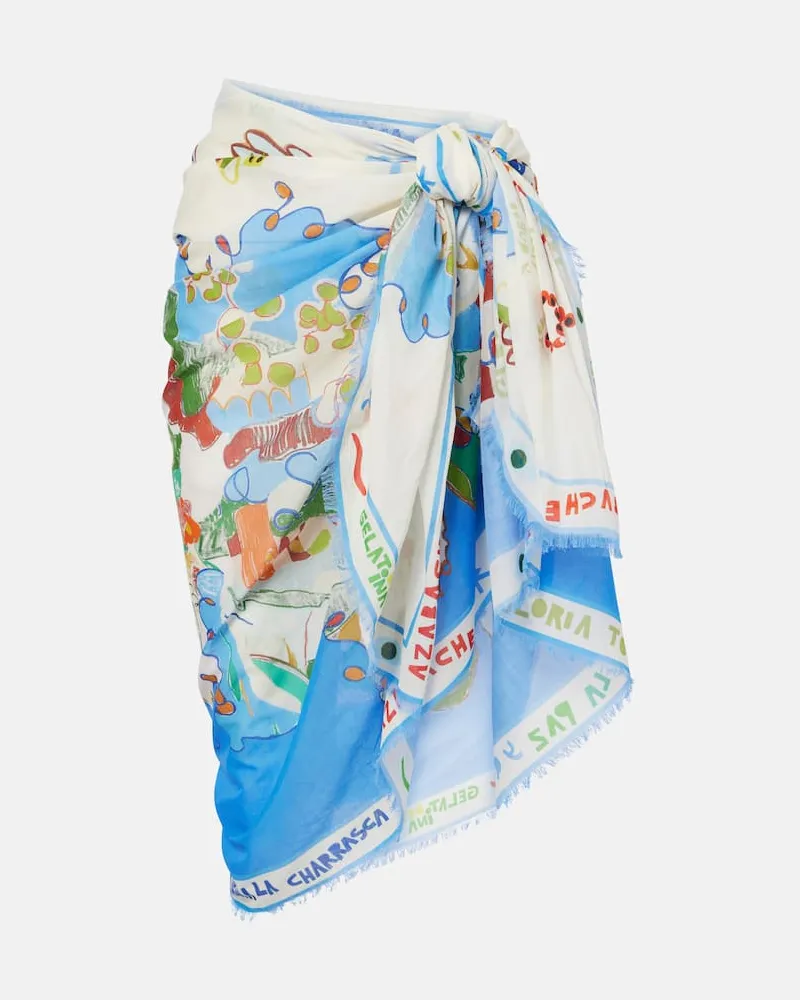 ALEMAIS Alémais Bedruckter Pareo Nadia aus Baumwolle Multicolor