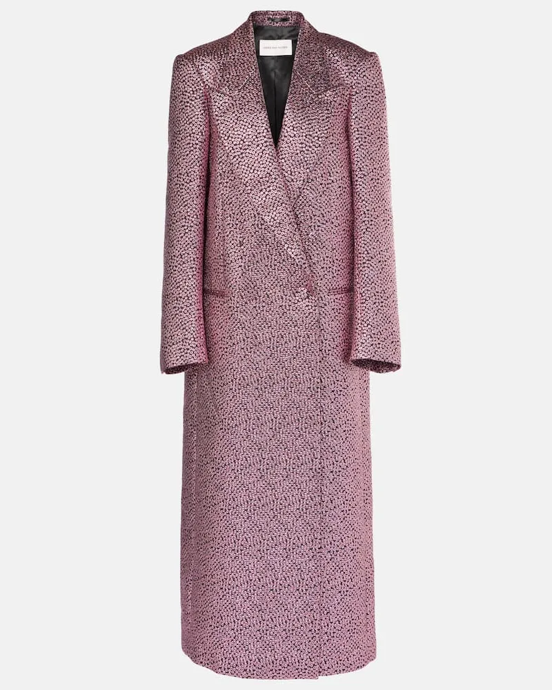 Dries van Noten Mantel Rosa