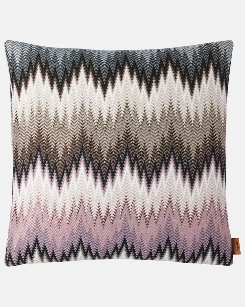 Missoni Kissen Phrae aus einem Baumwollgemisch Multicolor