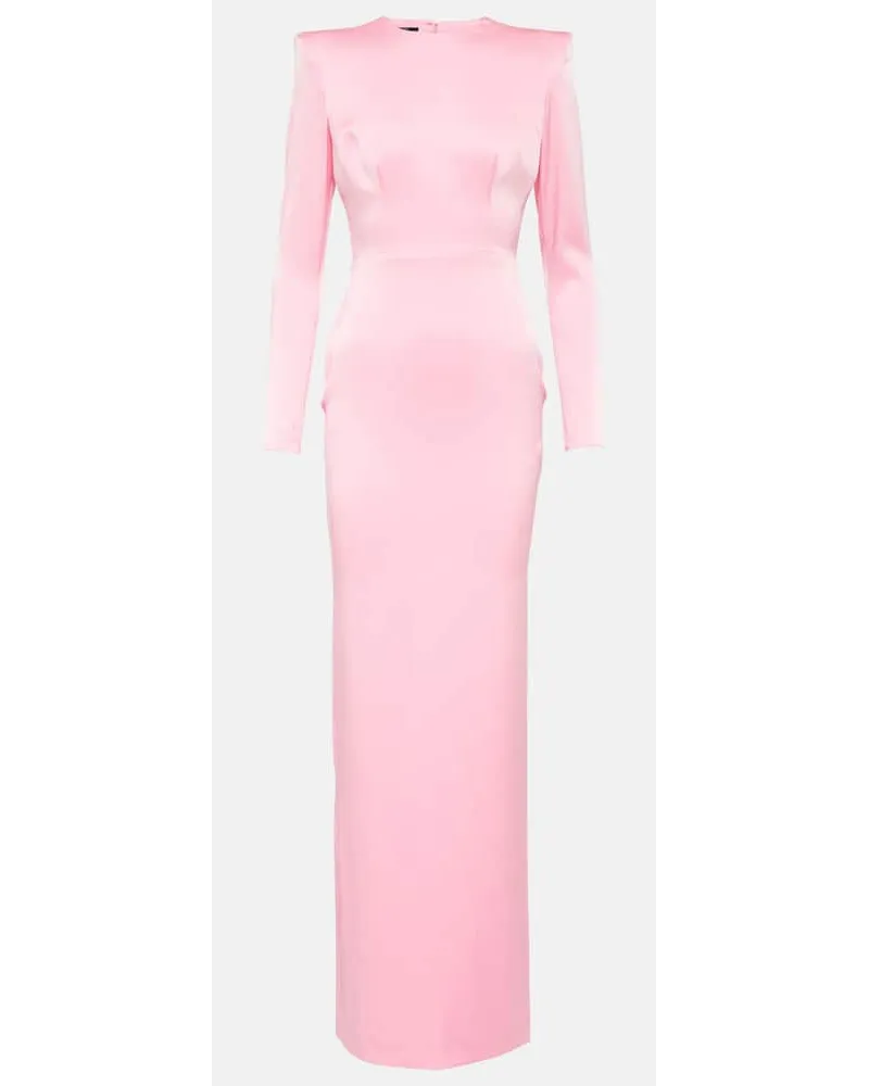 Alex Perry Robe Daley aus Crêpe Pink