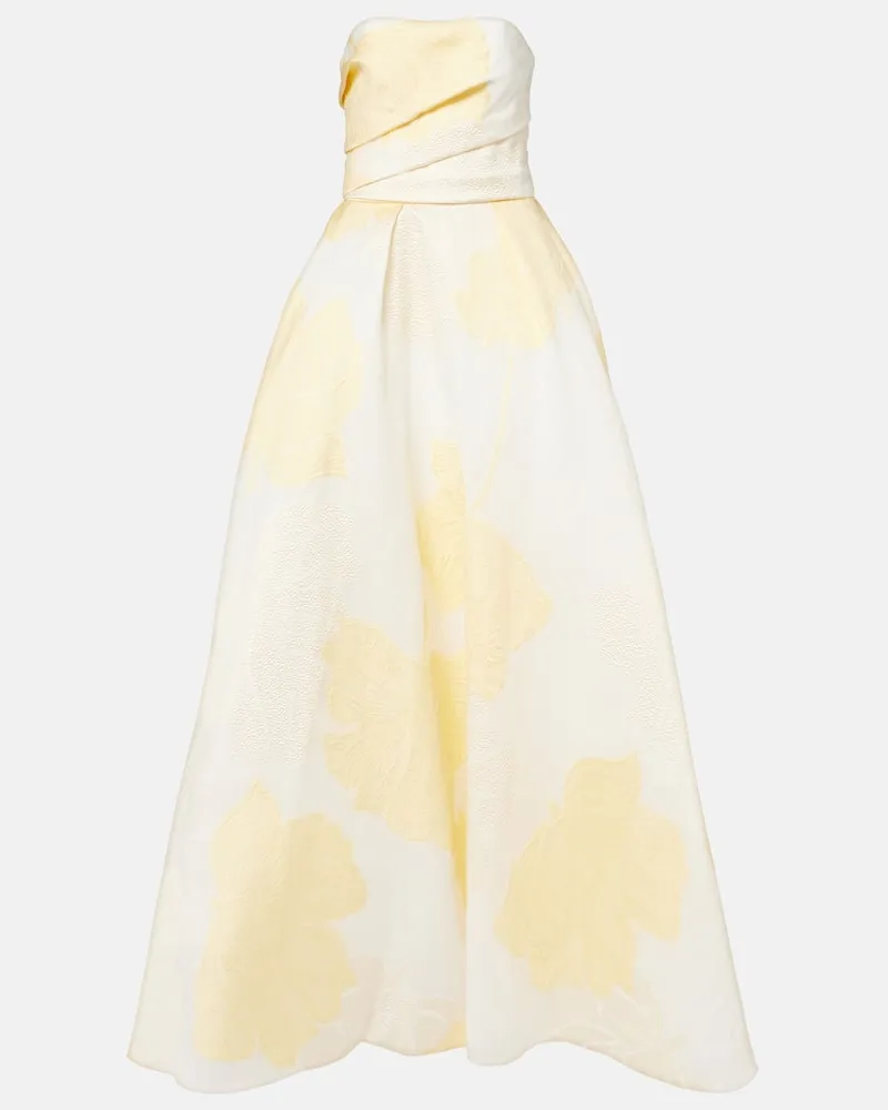 Monique Lhuillier Robe First Delivery Gelb