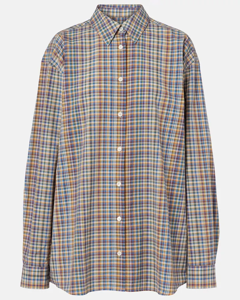Totême Hemd aus Baumwollpopeline Multicolor