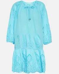 Melissa Odabash Kaftan Ashley aus Baumwolle Blau