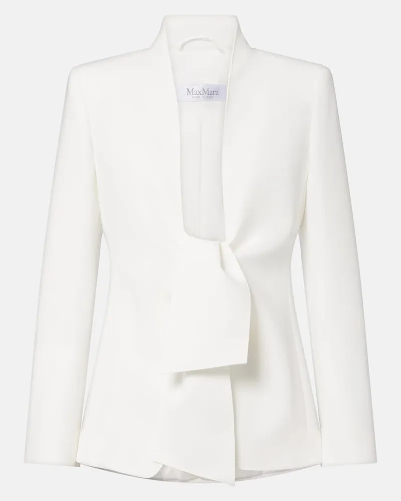 Max Mara Jacke aus Cady Weiß