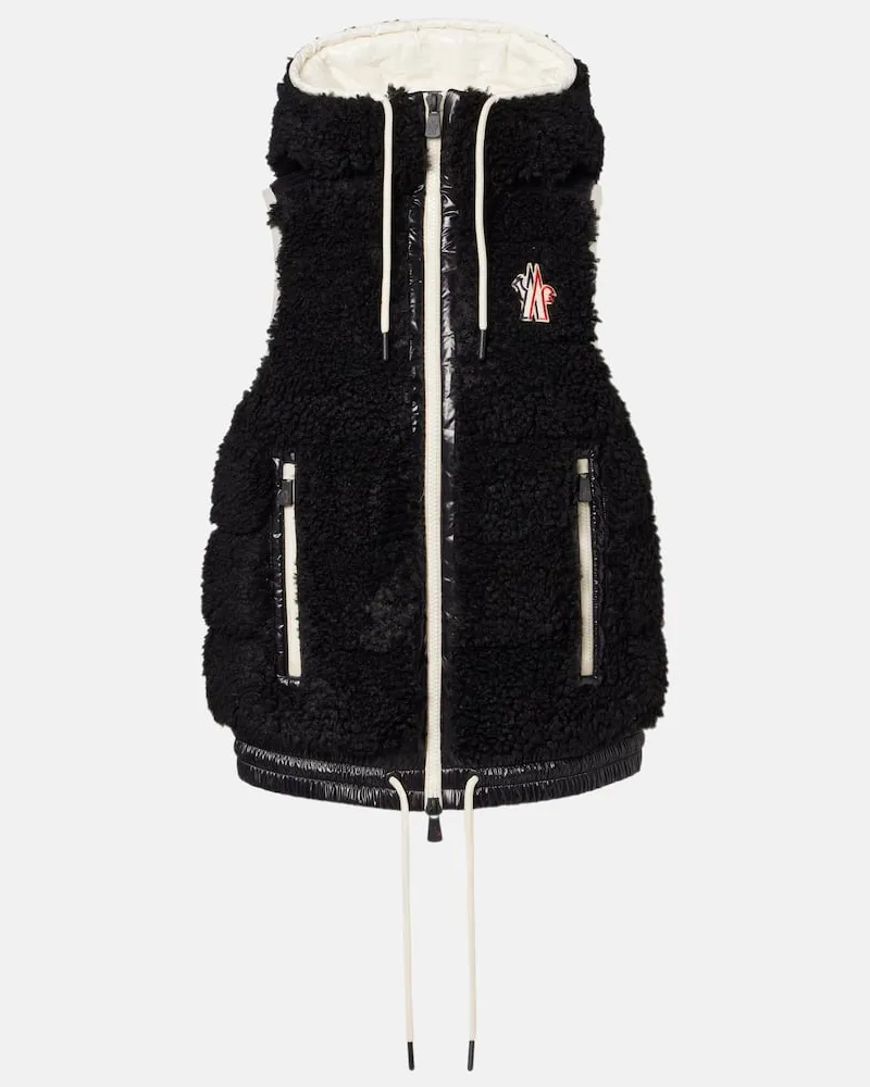 Moncler Daunenweste Schwarz