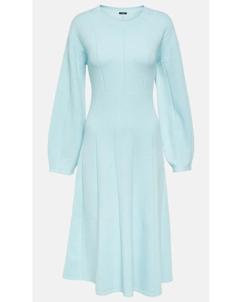 Joseph Midikleid aus einem Wollgemisch Blau