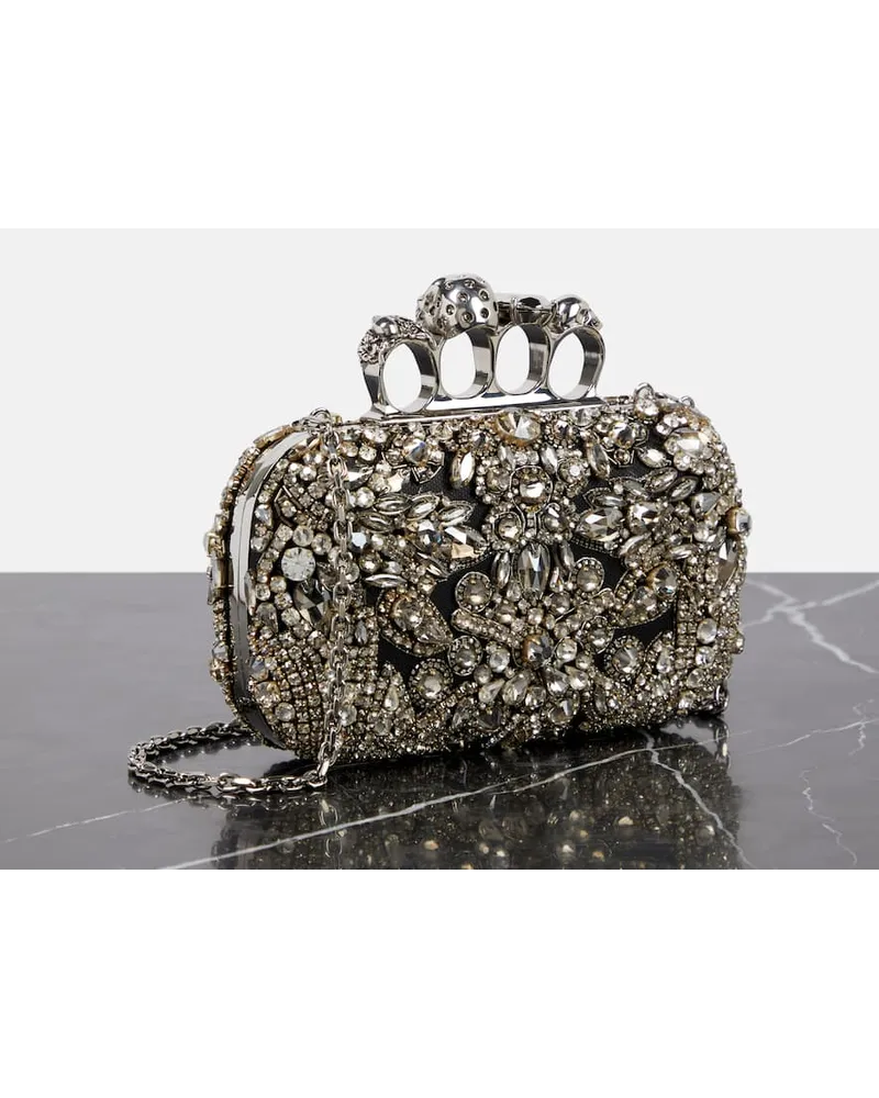 Alexander mcqueen clutch bag online