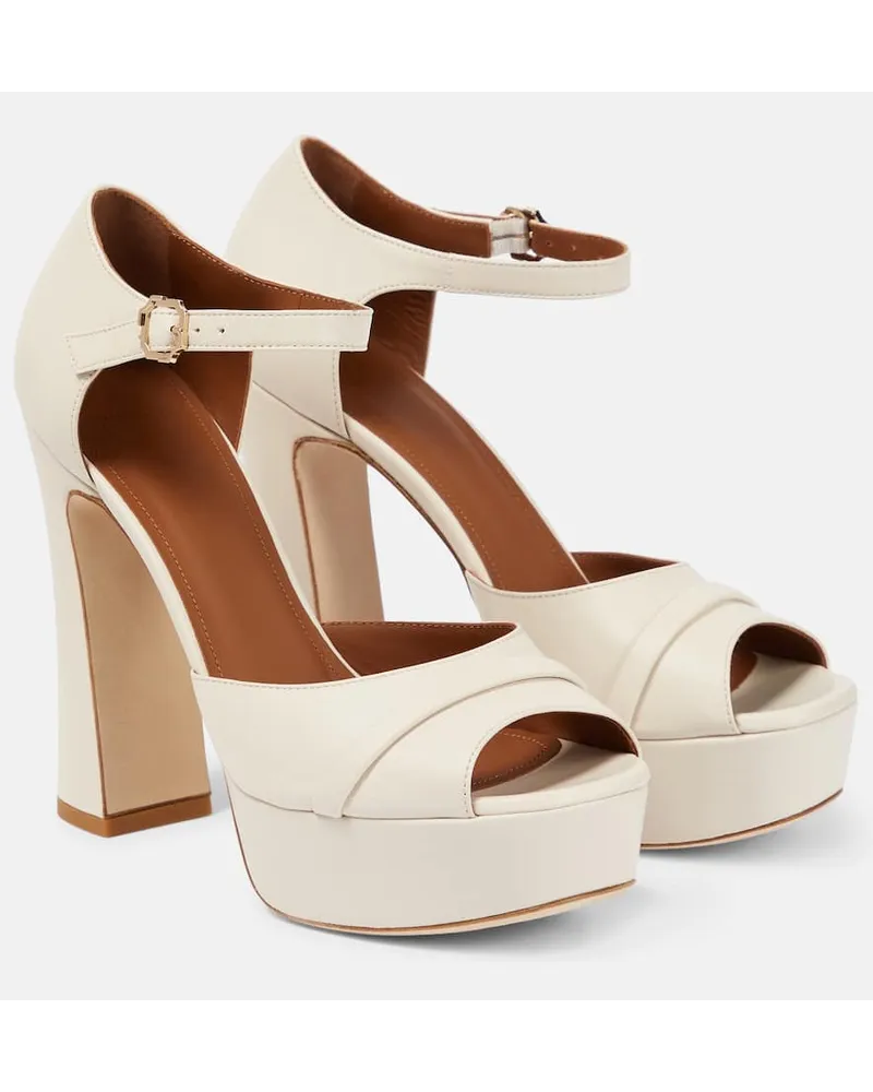 Malone Souliers Plateausandalen Yuri 125 Beige