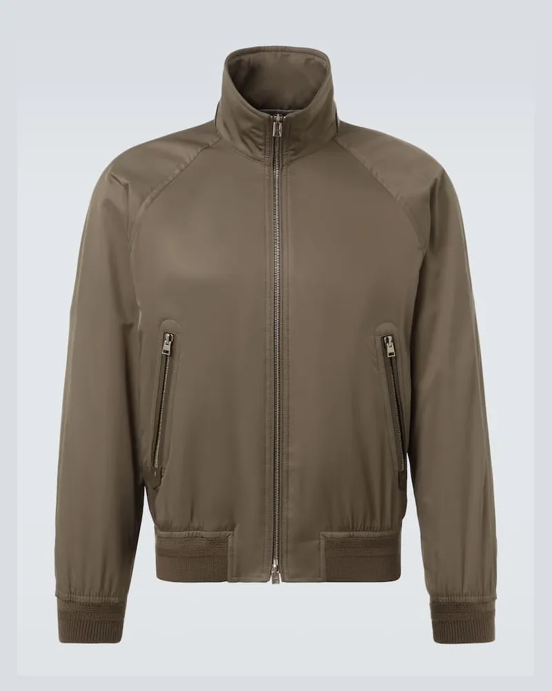 Tom Ford Blouson Grün
