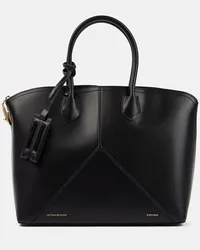 Victoria Beckham Tote V Small aus Leder Schwarz