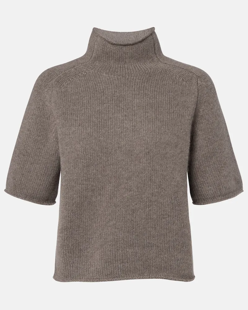 Lisa Yang Pullover Fride aus Kaschmir Grau