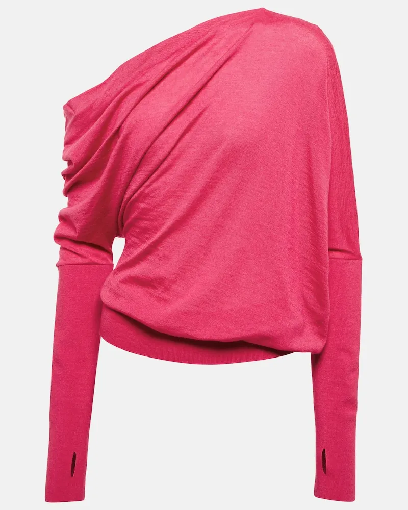 Tom Ford Pullover aus Kaschmir und Seide Pink