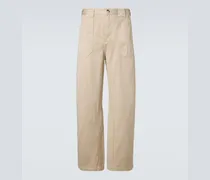 Paula's Ibiza Gerade Hose aus Baumwoll-Canvas