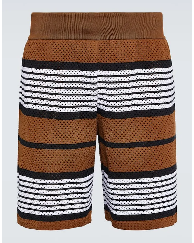 Burberry Shorts aus Mesh Multicolor