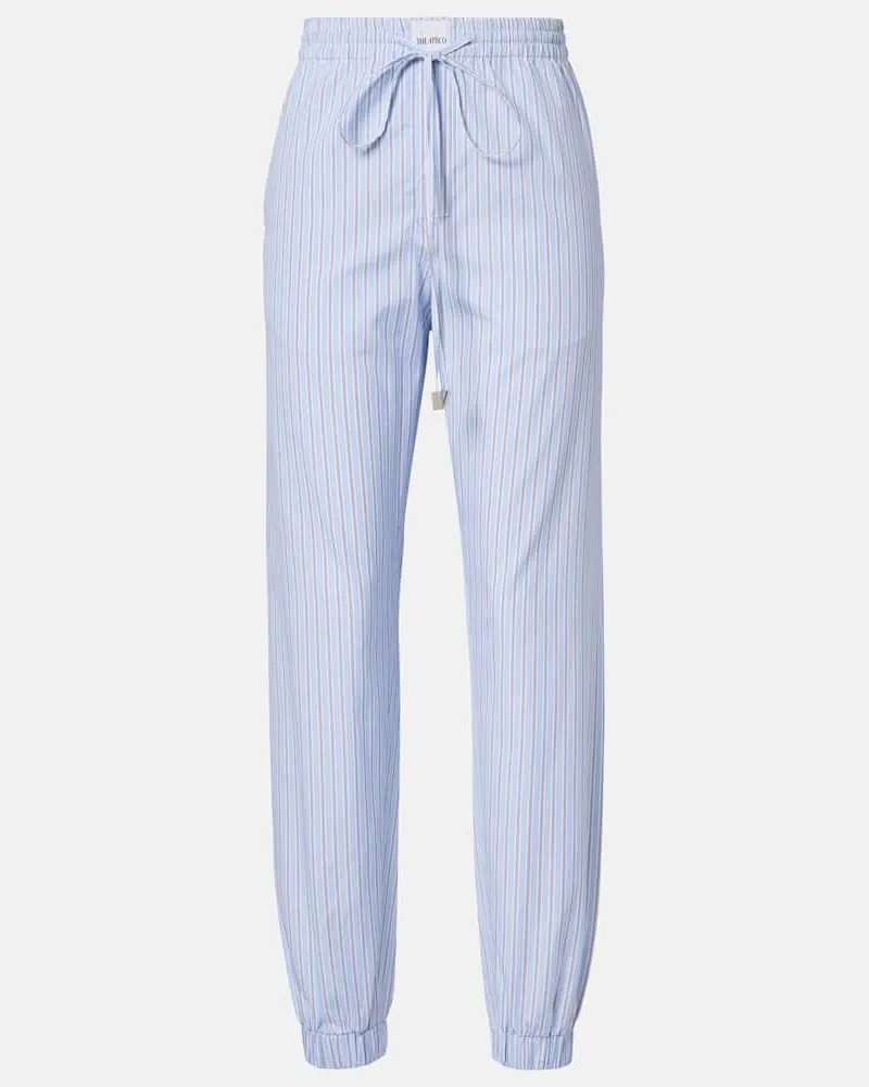 ATTICO Hose aus Baumwolle Blau