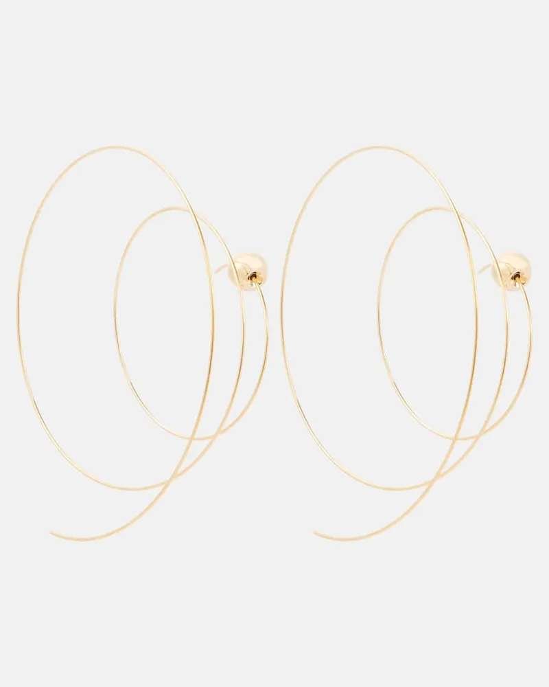 Alaïa Alaïa Ohrringe Thin Spiral S Gold