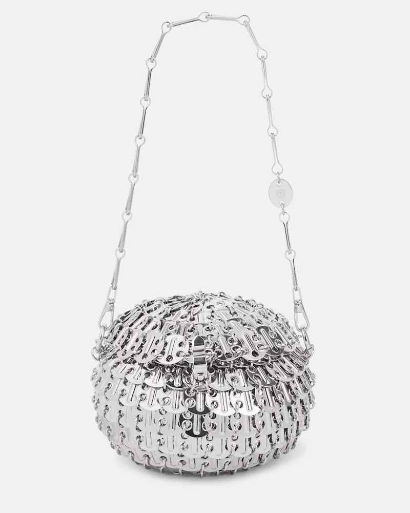 Paco Rabanne Schultertasche 1969 Ball Silber
