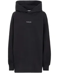 Acne Studios Oversize Hoodie aus Baumwolle Schwarz