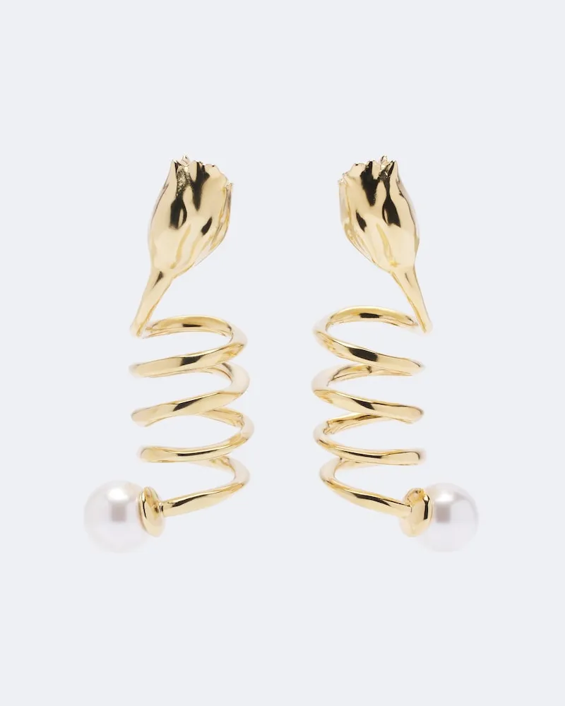 Chloé Chloé Ohrringe Chloé Tulip Gold