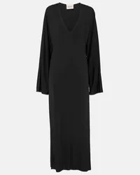 KHAITE Maxikleid Minter Schwarz