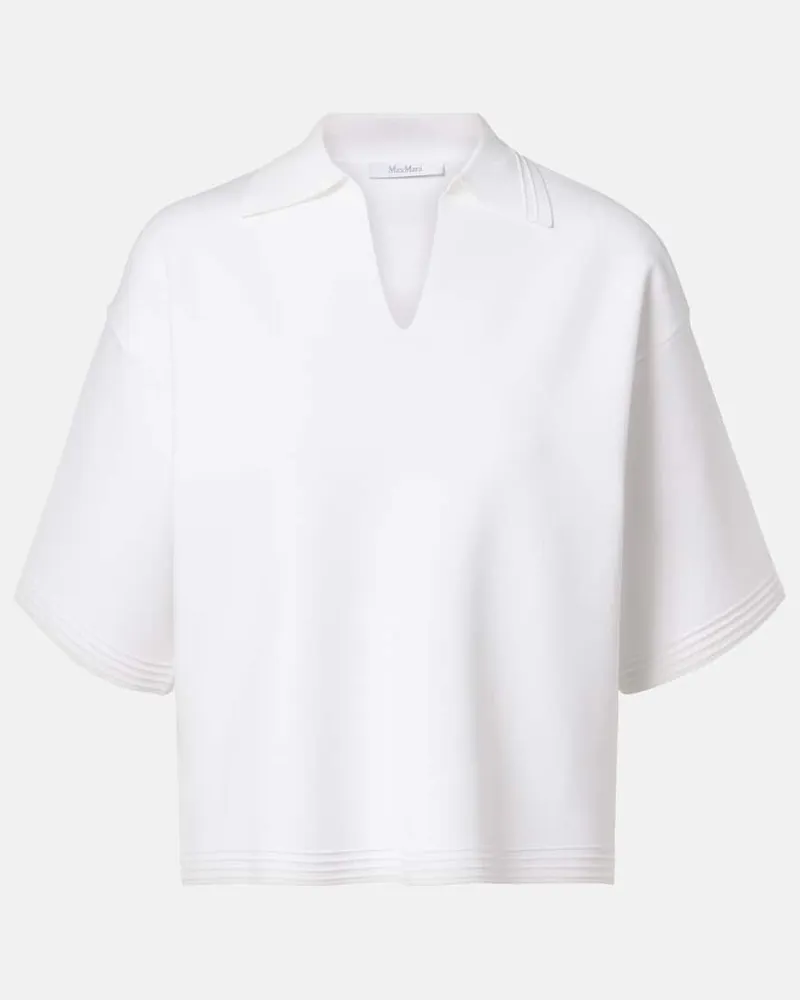 Max Mara Oversize-Top Dolce Weiß