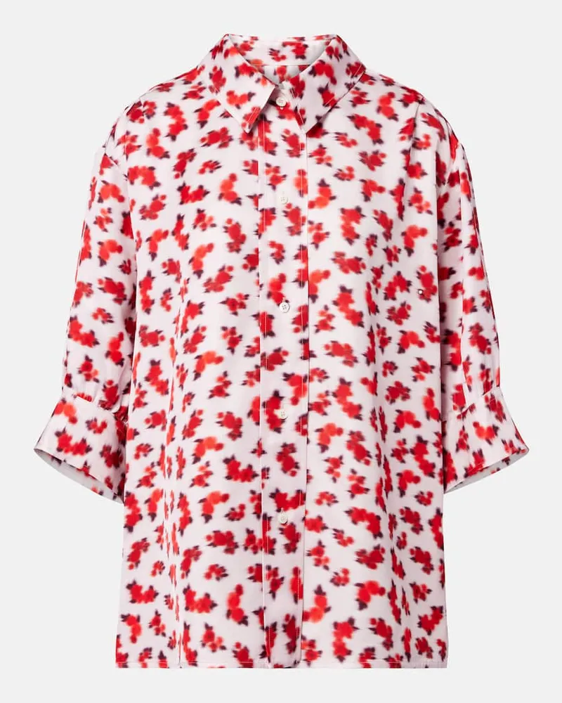 Jil Sander Bedrucktes Hemd Multicolor